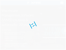 Tablet Screenshot of foxfiresoftware.com
